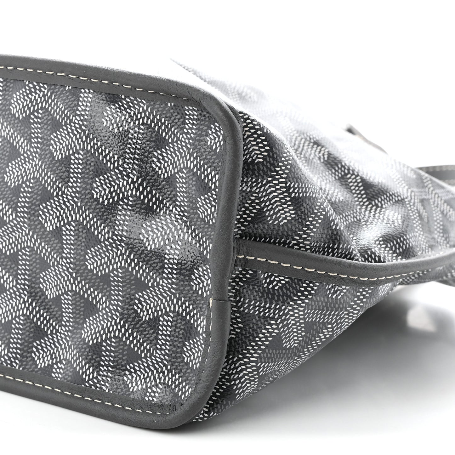 Goyardine Reversible Mini Anjou Grey