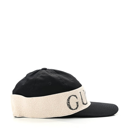 Gucci Gabardine Gucci Headband Baseball Hat M Black 5 of 9