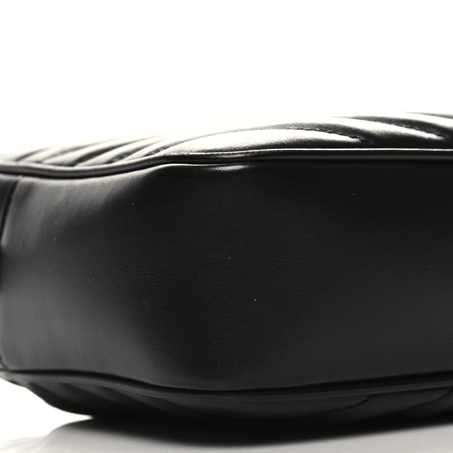Calfskin Matelasse Monogram Monochrome Lou Camera Bag Black