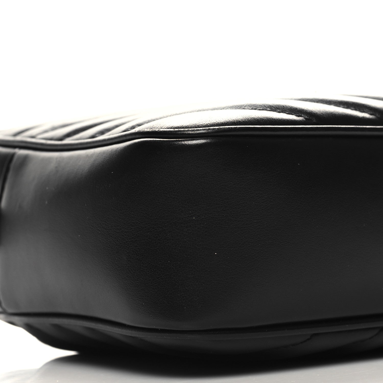 Saint Laurent Calfskin Matelasse Monogram Monochrome Lou Camera Bag Black 10 of 12