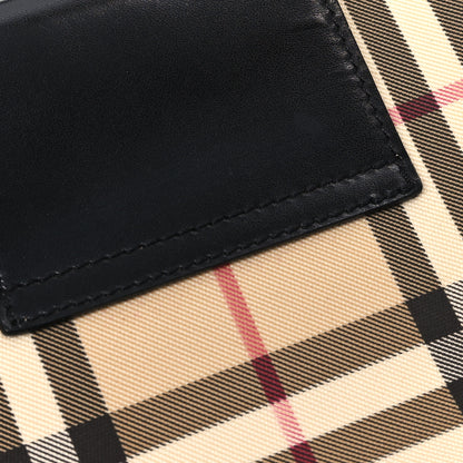 Burberry Vintage Check Shoulder Bag Black 11 of 14