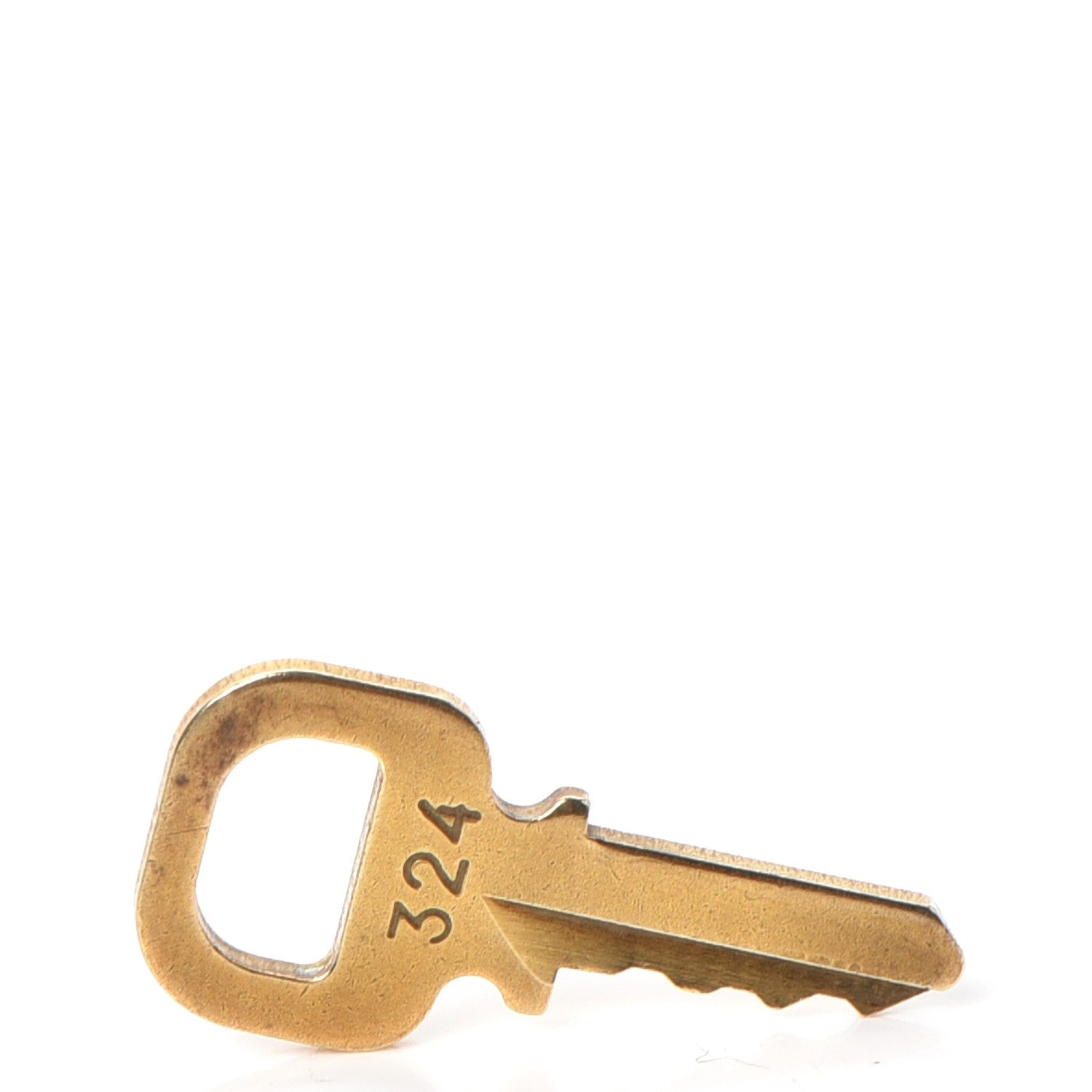 Louis Vuitton Brass Lock and Key Set #324 5 of 6