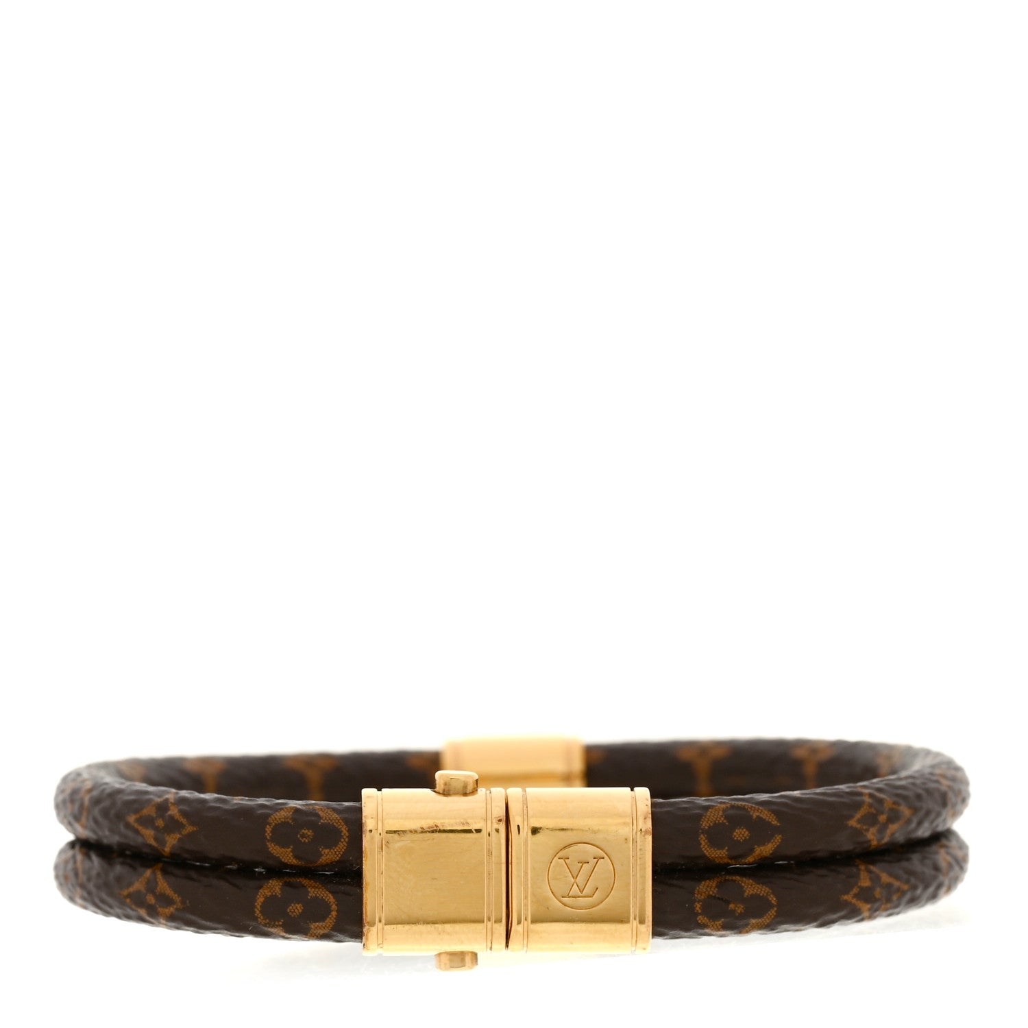 Louis Vuitton Monogram Keep It Twice Bracelet 19 3 of 5