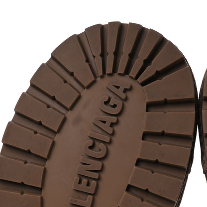 Balenciaga Suede Womens Alaska Mules 38 Brown 44 Brown 8 of 9