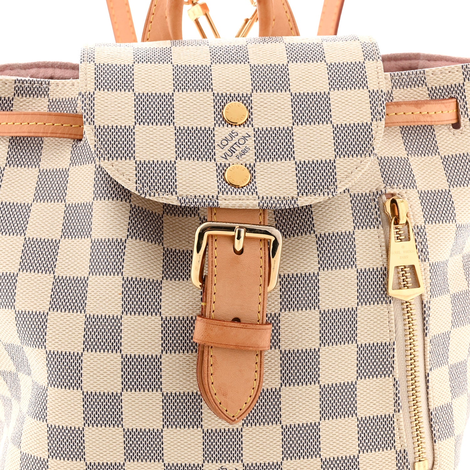 Louis Vuitton Damier Azur Sperone BB Backpack 7 of 9