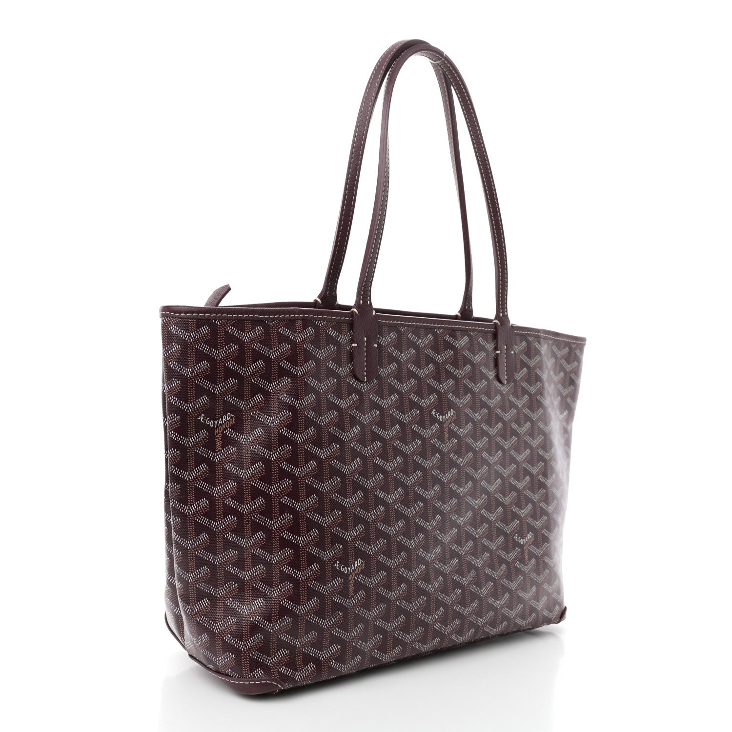 Goyard Goyardine Artois PM Burgundy 3 of 10
