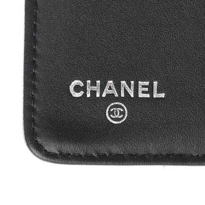 Chanel Patent Chevron Quilted Yen Wallet Beige 6 of 8