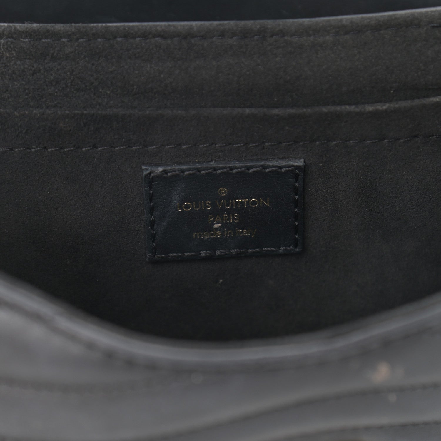 Louis Vuitton Calfskin New Wave Chain MM Black 6 of 13