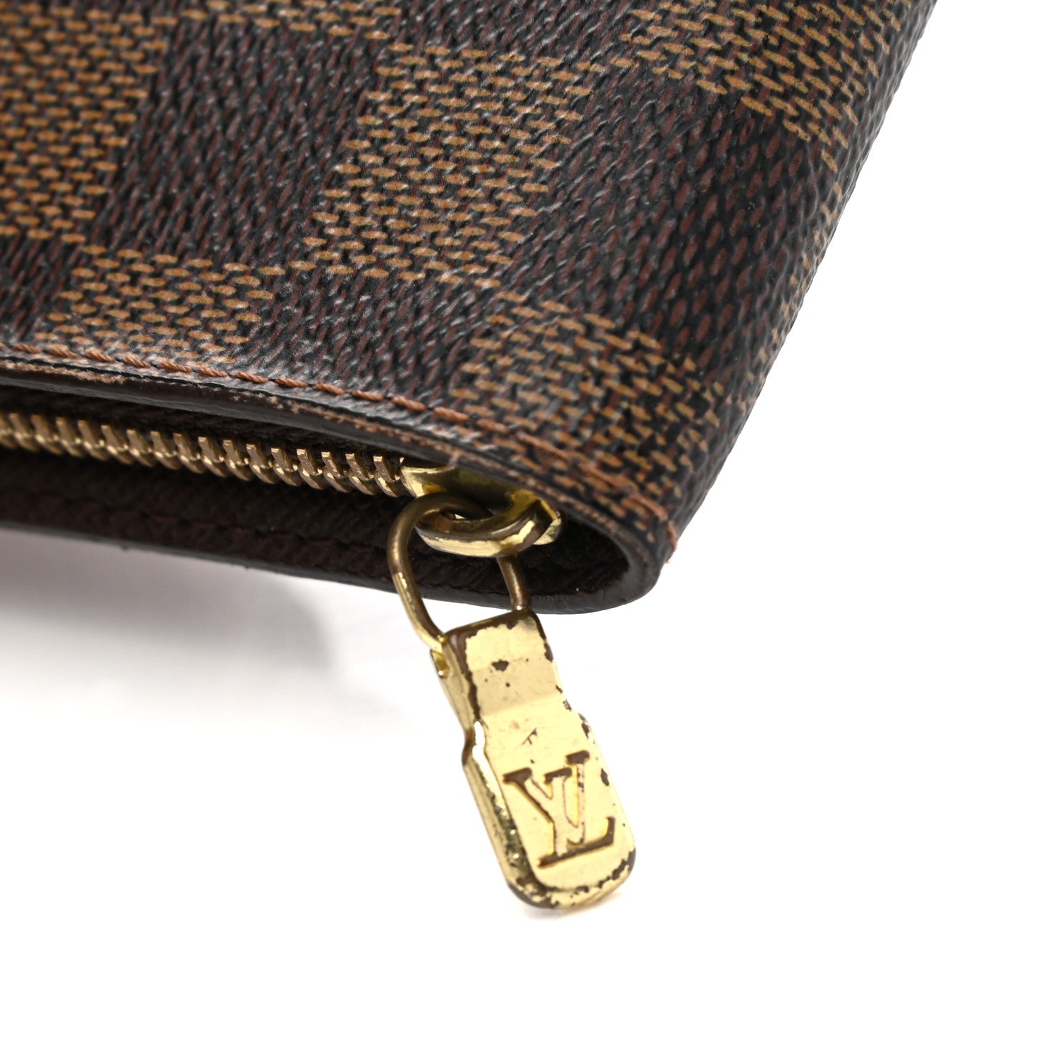 Louis Vuitton Damier Ebene Porte-Monnaie Zippe Zippy Wallet 15 of 16