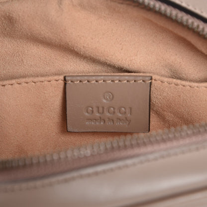Gucci Calfskin Matelasse GG Marmont Belt Bag 95 38 Porcelain Rose 7 of 8