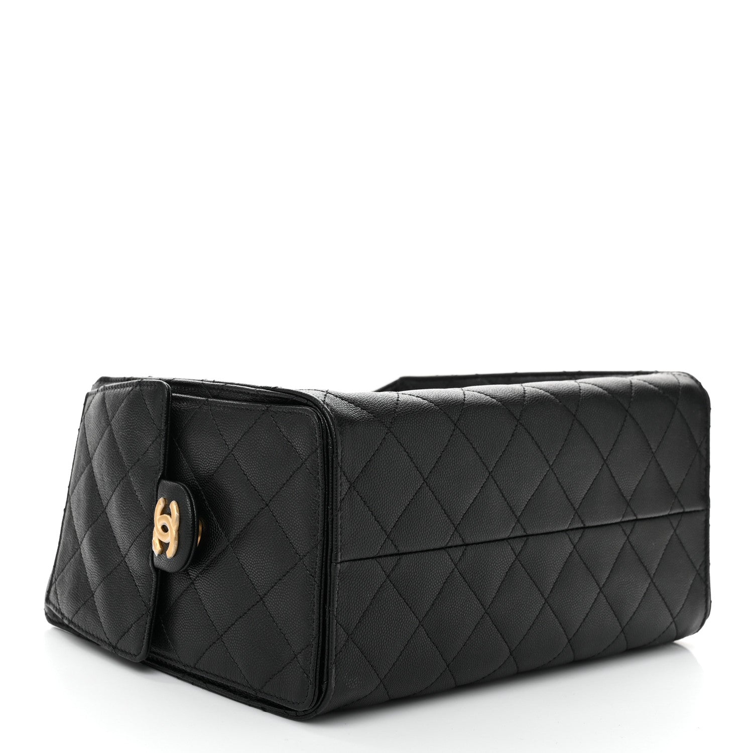 Chanel Caviar Quilted Small Chanel 25 Handbag Black 4 of 10
