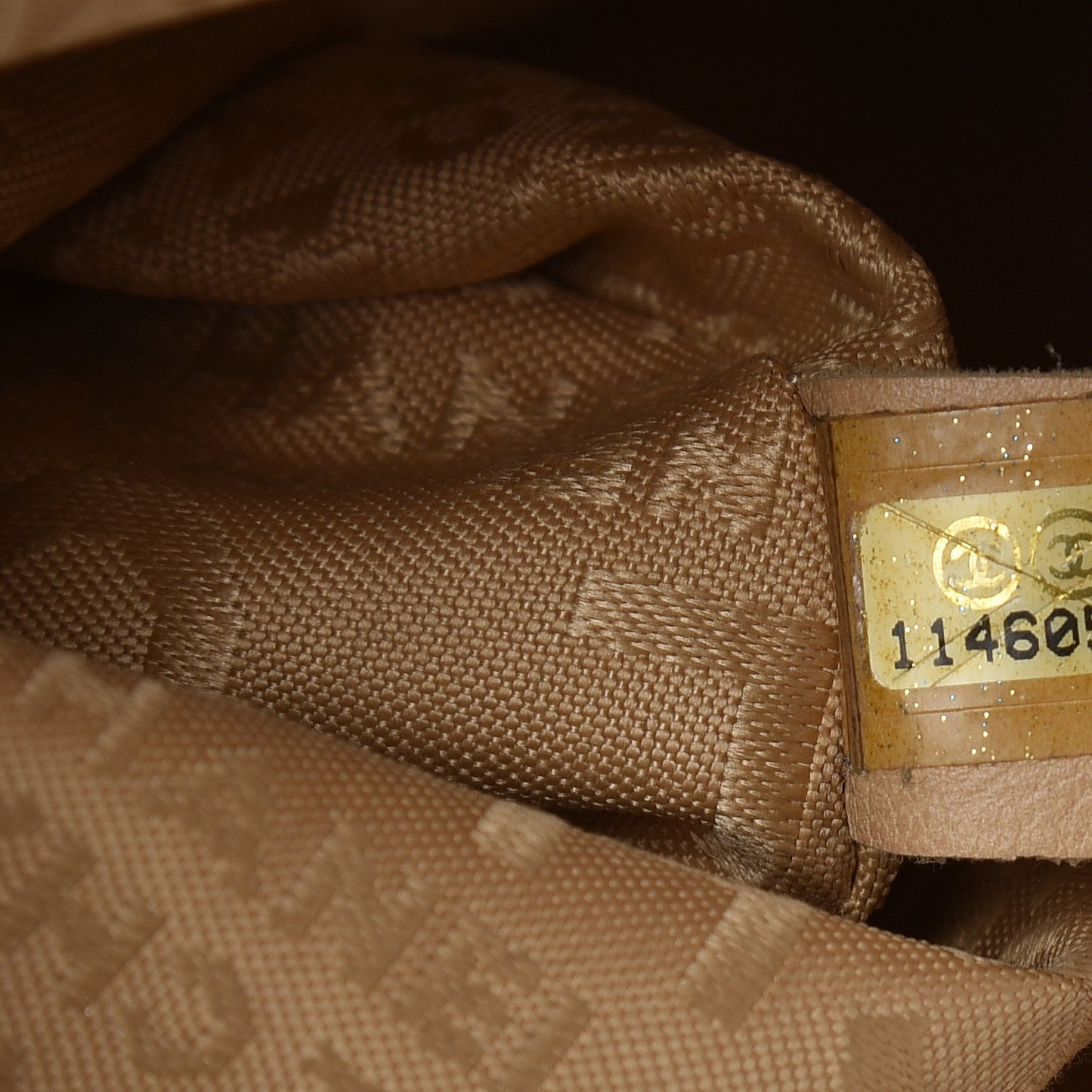 Lambskin Stitched Medium Ultimate Soft Tote Beige