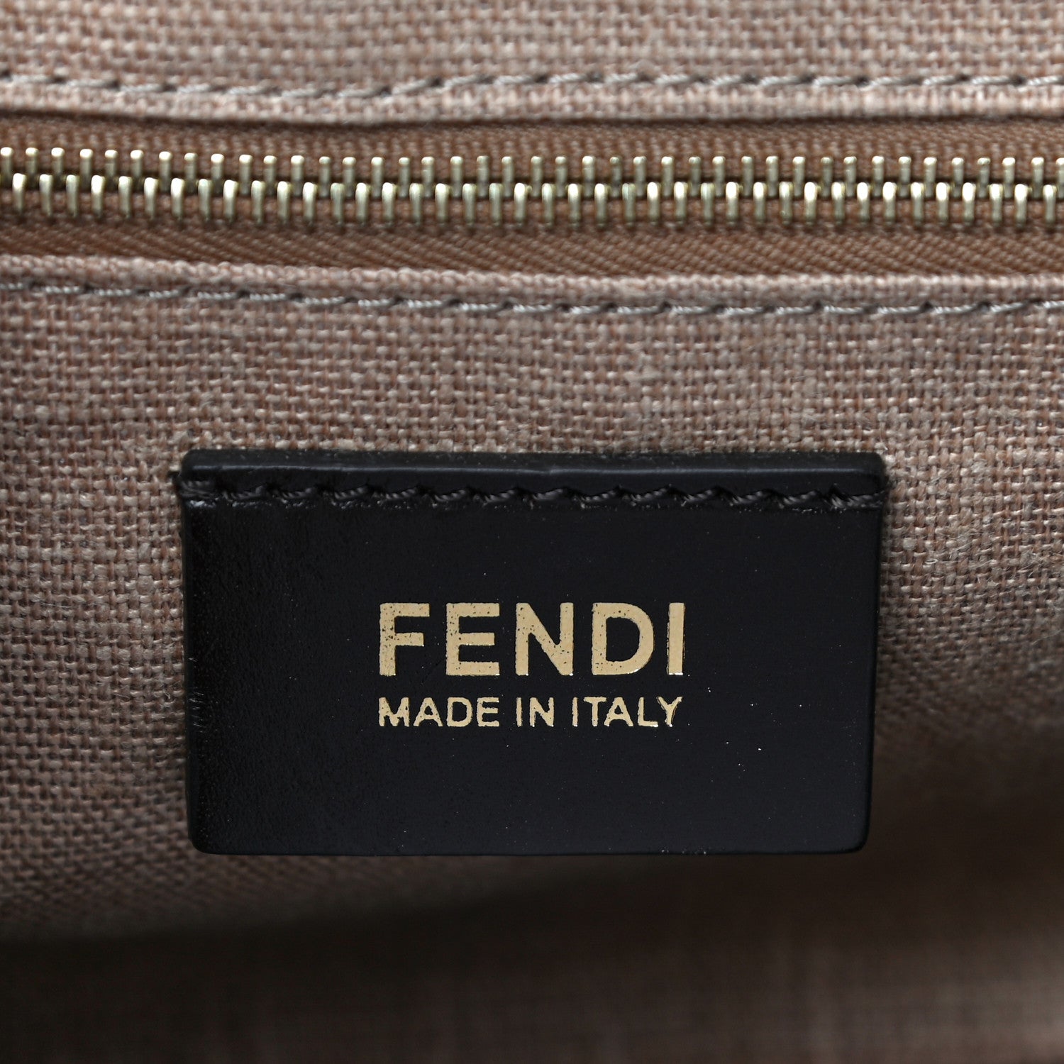 Fendi Calfskin Paris Pequin Small Shoulder Bag Red 5 of 11