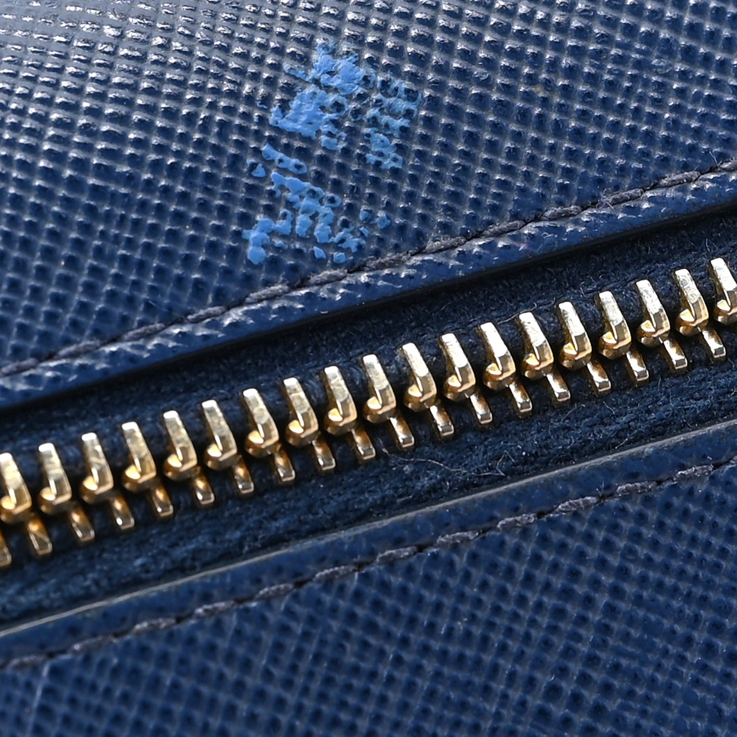 Saffiano Wristlet Wallet Bleuette