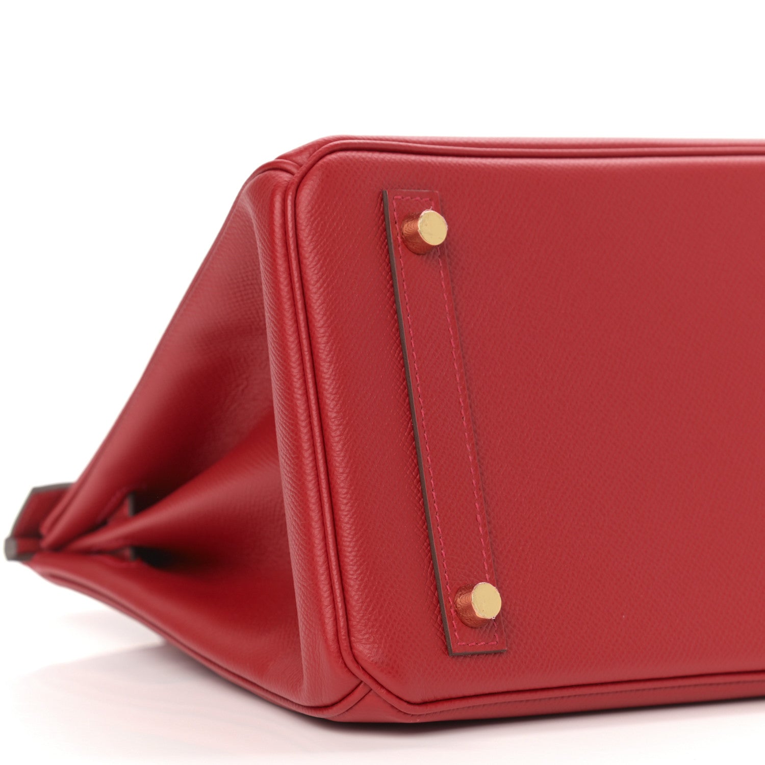 Hermes Epsom Birkin 30 Rouge Casaque 9 of 11