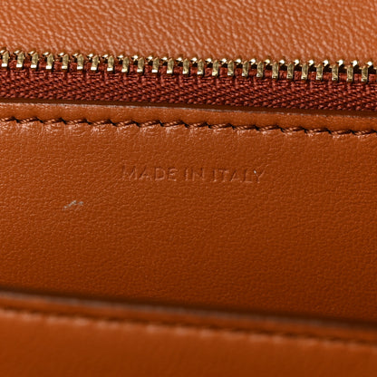 Celine Natural Calfskin Medium Classic Box Flap Bag Tan 7 of 10