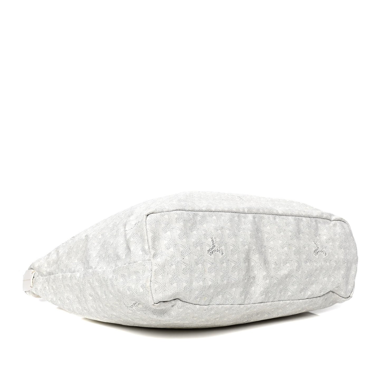 Goyardine Fidji Zip Hobo White