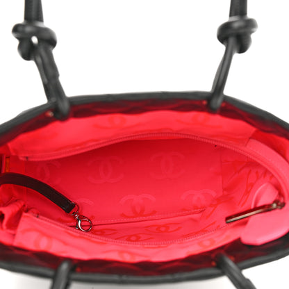 Chanel Calfskin Quilted Medium Cambon Tote Black 4 of 9