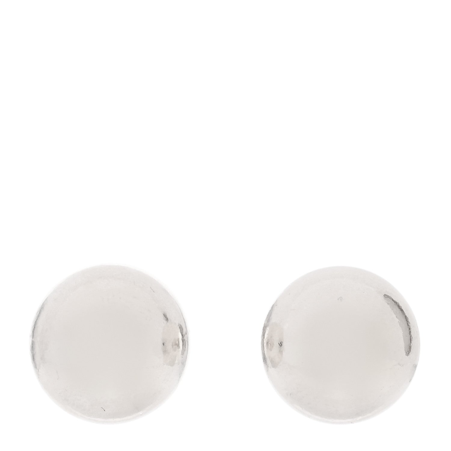 Tiffany Sterling Silver 10mm HardWear Ball Earrings 1 of 4