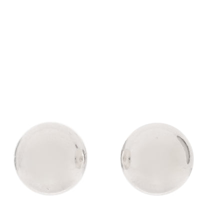 Tiffany Sterling Silver 10mm HardWear Ball Earrings 1 of 4