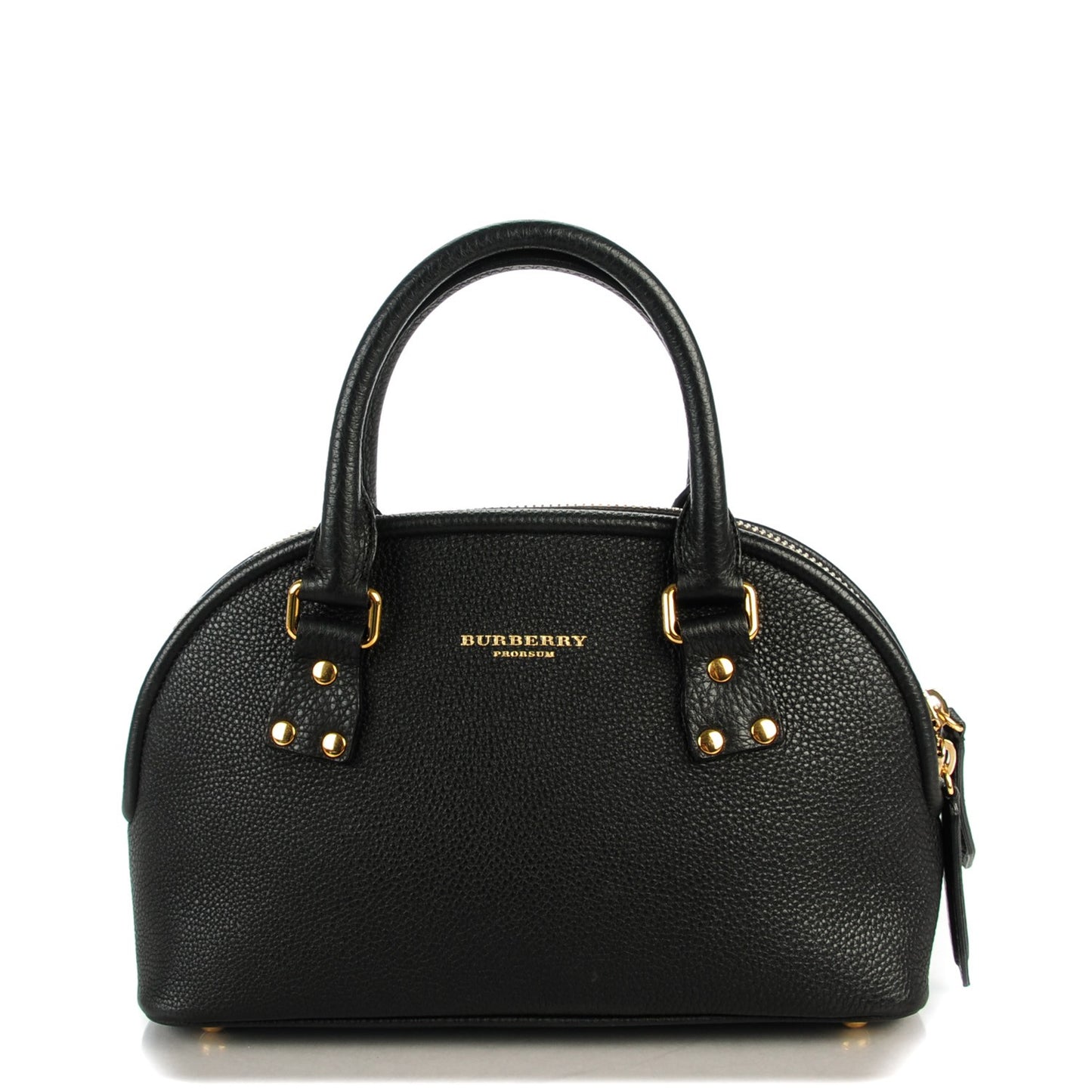 Grainy Calfskin Small Bloomsbury Black
