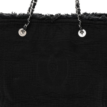 Chanel Canvas Small Double Face Tote Black 8 of 10