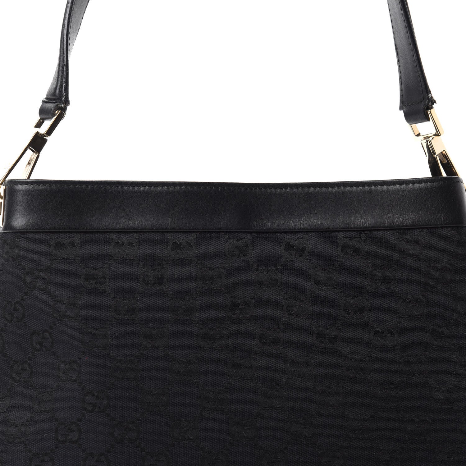 Gucci Monogram Shoulder Bag Black 14 of 14