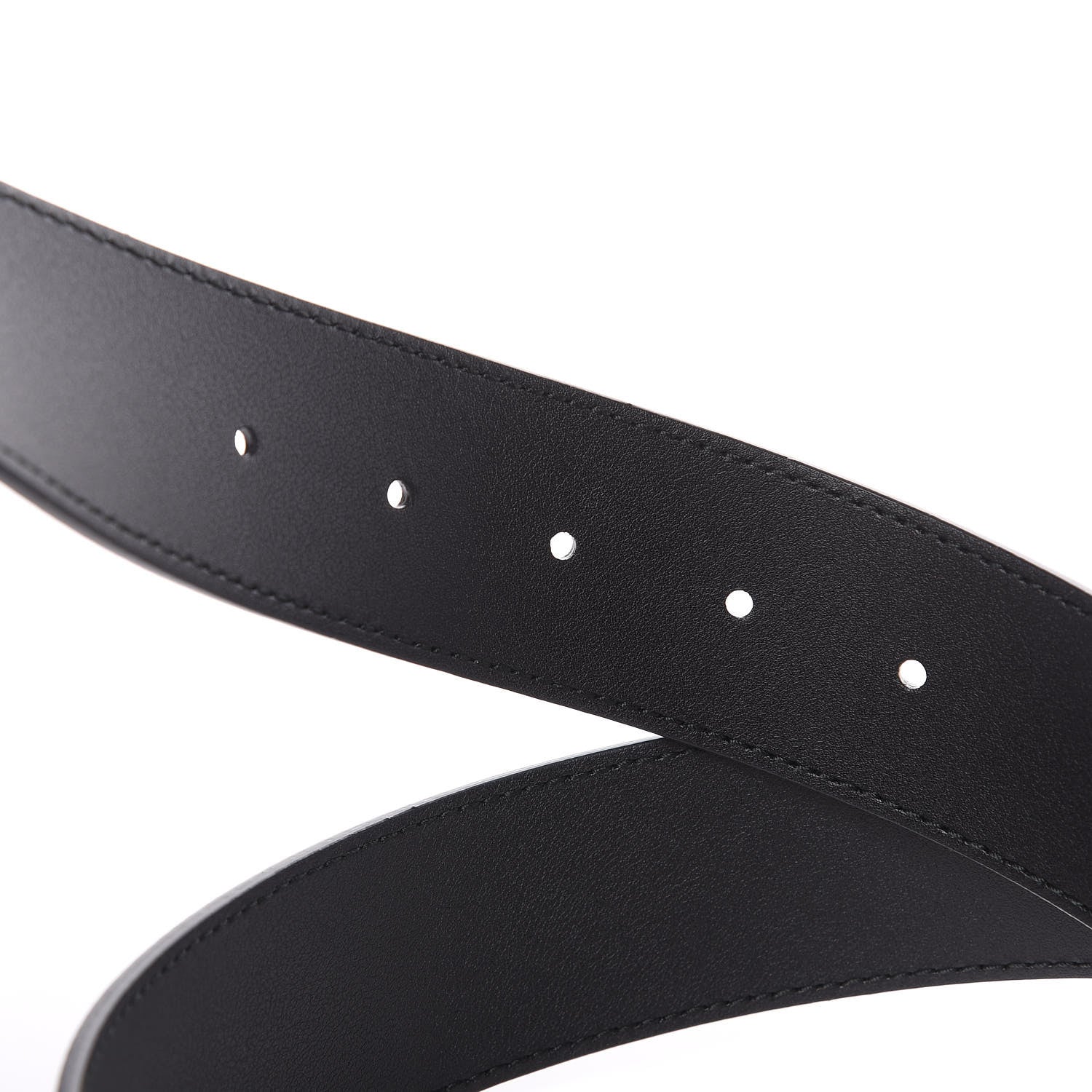 Gucci Calfskin Double G 40mm Belt 75 30 Black 4 of 7