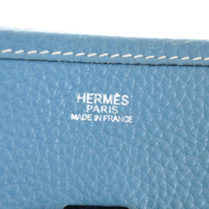 Hermes Togo Evelyne PM Blue Jean 8 of 10