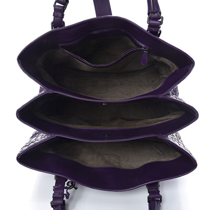 Bottega Veneta Nappa Intrecciato Medium Roma Tote Plum 5 of 13