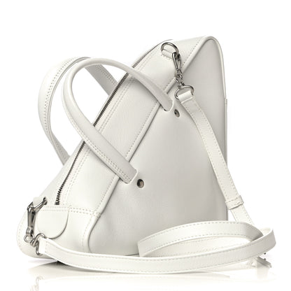 Balenciaga Calfskin S Triangle Duffle White 3 of 12