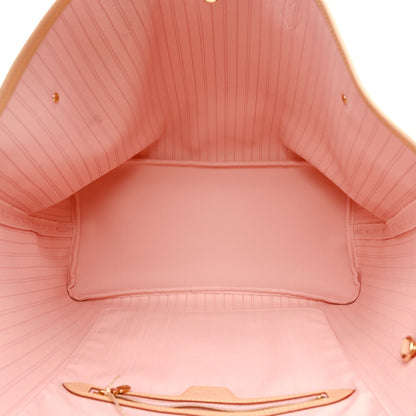 Louis Vuitton Damier Azur Neo Neverfull GM Rose Ballerine 6 of 11