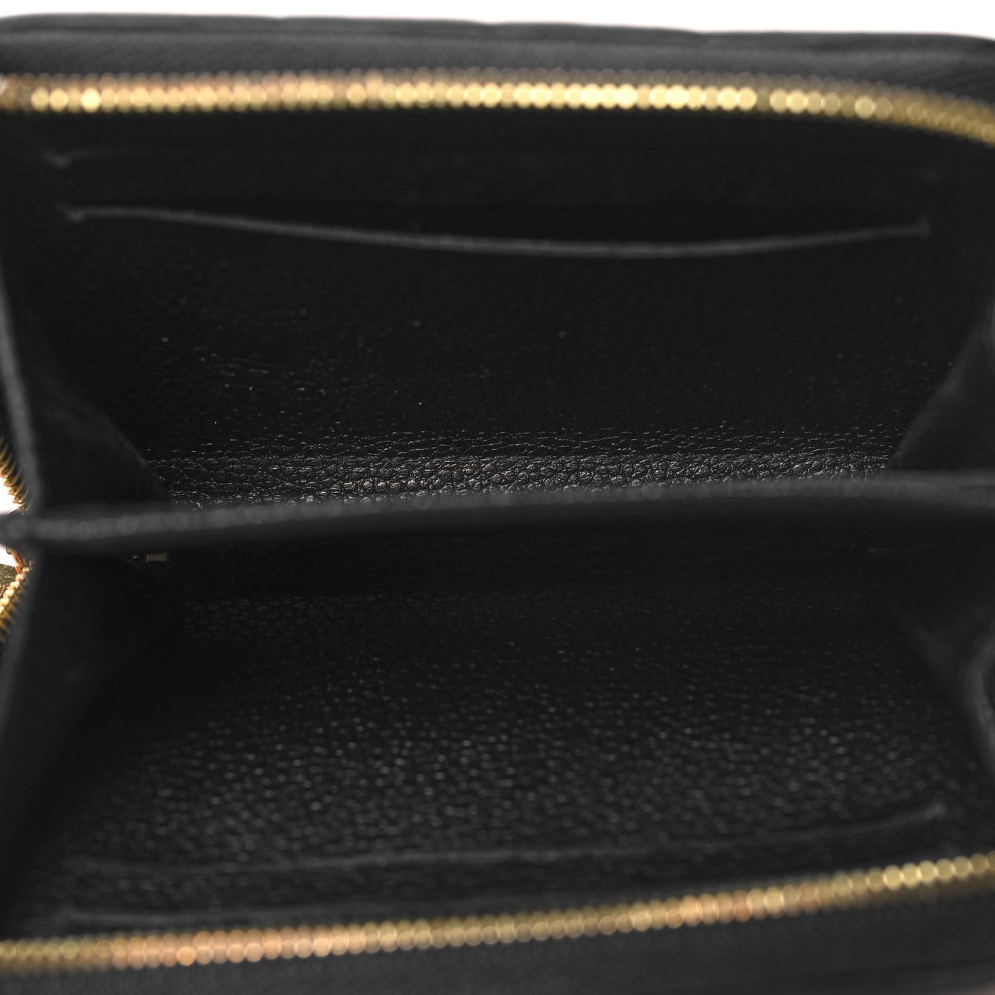 LOUIS VUITTON Empreinte Zippy Coin Purse Black