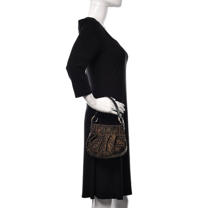 Fendi Zucca Mini Chef Hobo Tobacco 2 of 11
