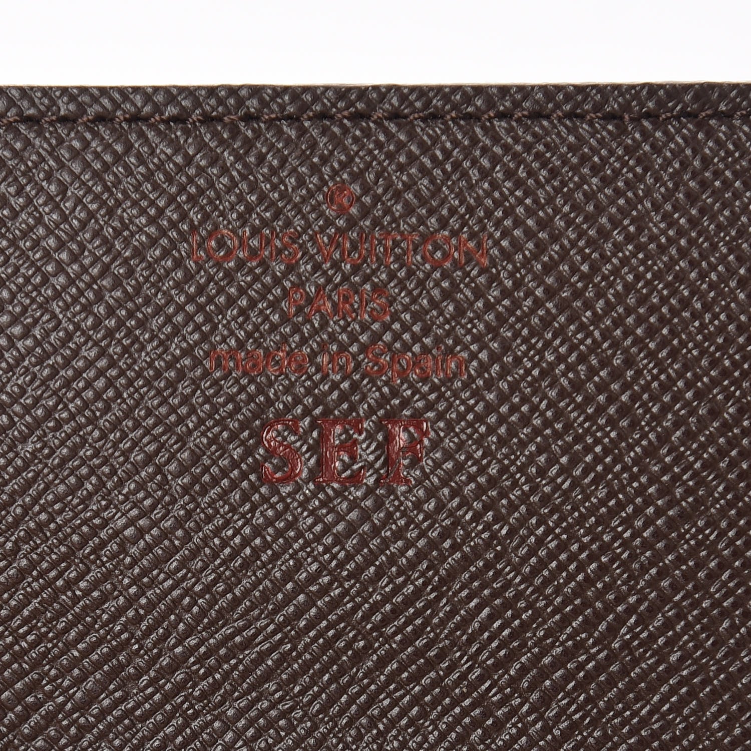 Louis Vuitton Damier Ebene Business Card Holder 5 of 7