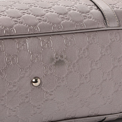 Gucci Metallic Guccissima Large GG Twins Tote Mauve 8 of 9