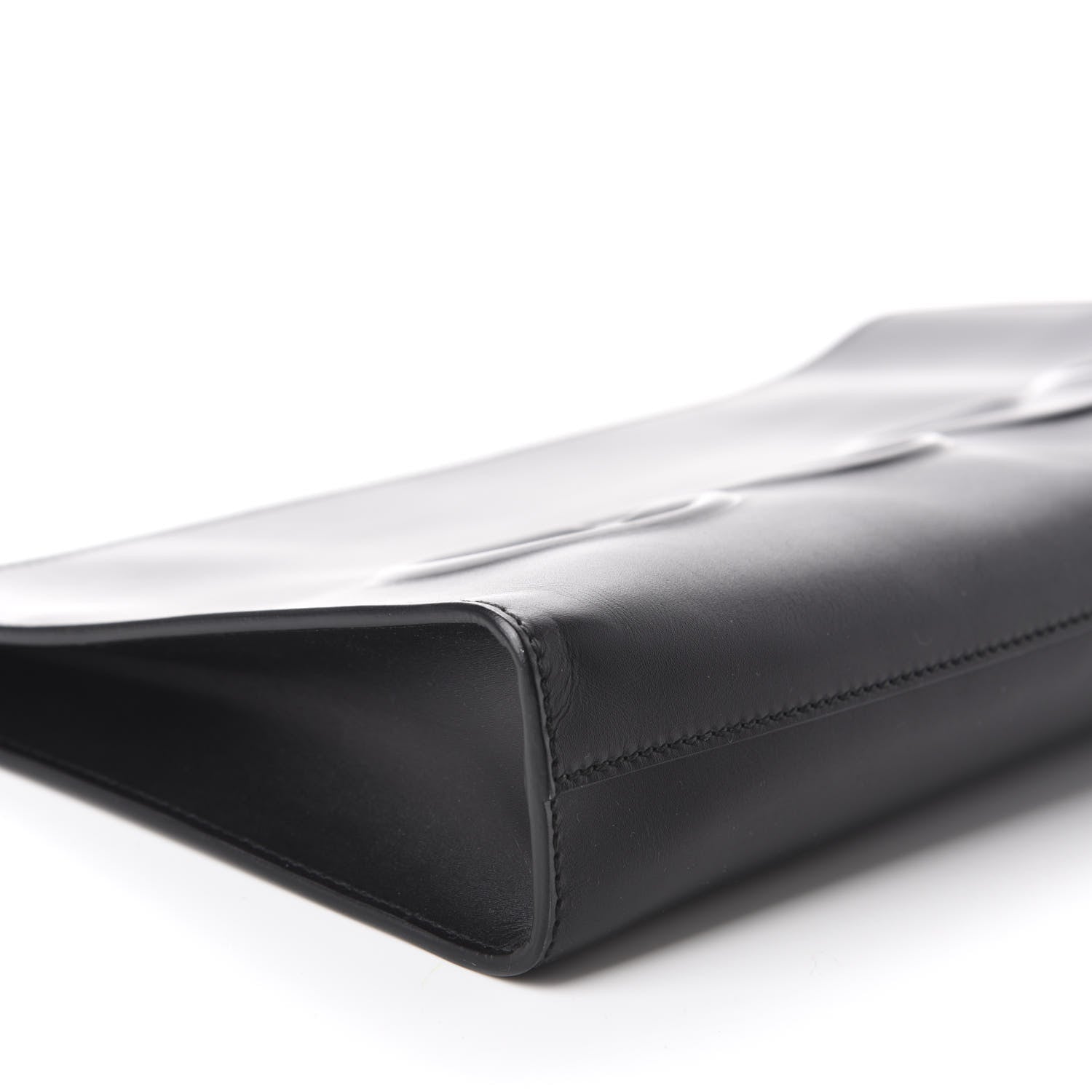 Gucci Calfskin Embossed XL Clutch Black 6 of 8