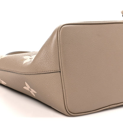 Louis Vuitton Empreinte Monogram Giant Neonoe MM Tourterelle Creme 8 of 9
