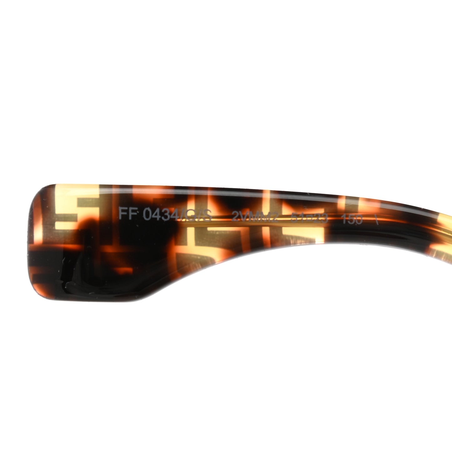 Acetate FF 53mm Sunglasses 0434/S Tortoise