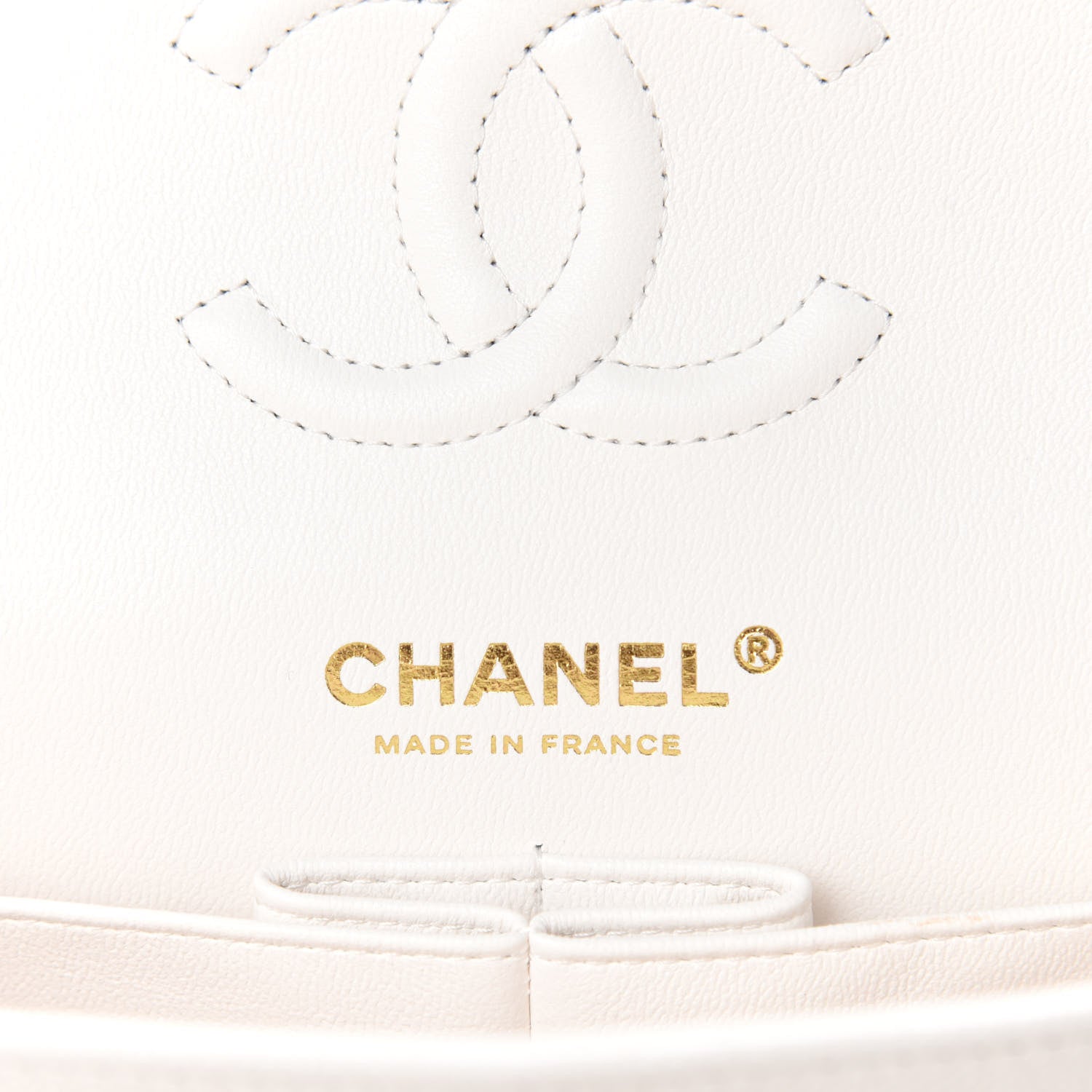 Chanel Caviar Quilted Small Double Flap White 8 of 11