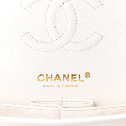 Chanel Caviar Quilted Small Double Flap White 8 of 11