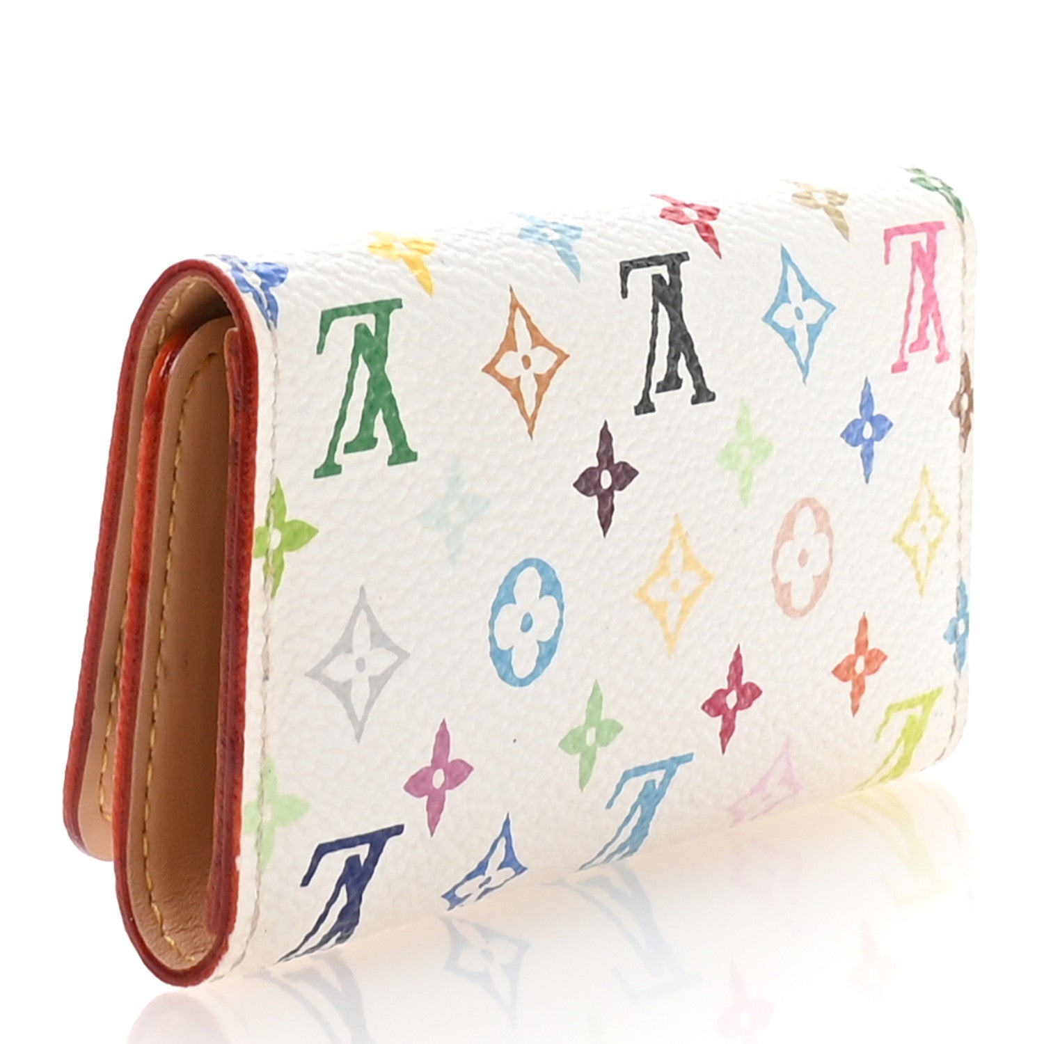 Louis Vuitton Monogram Multicolor Multicles 4 Key Holder White 3 of 7