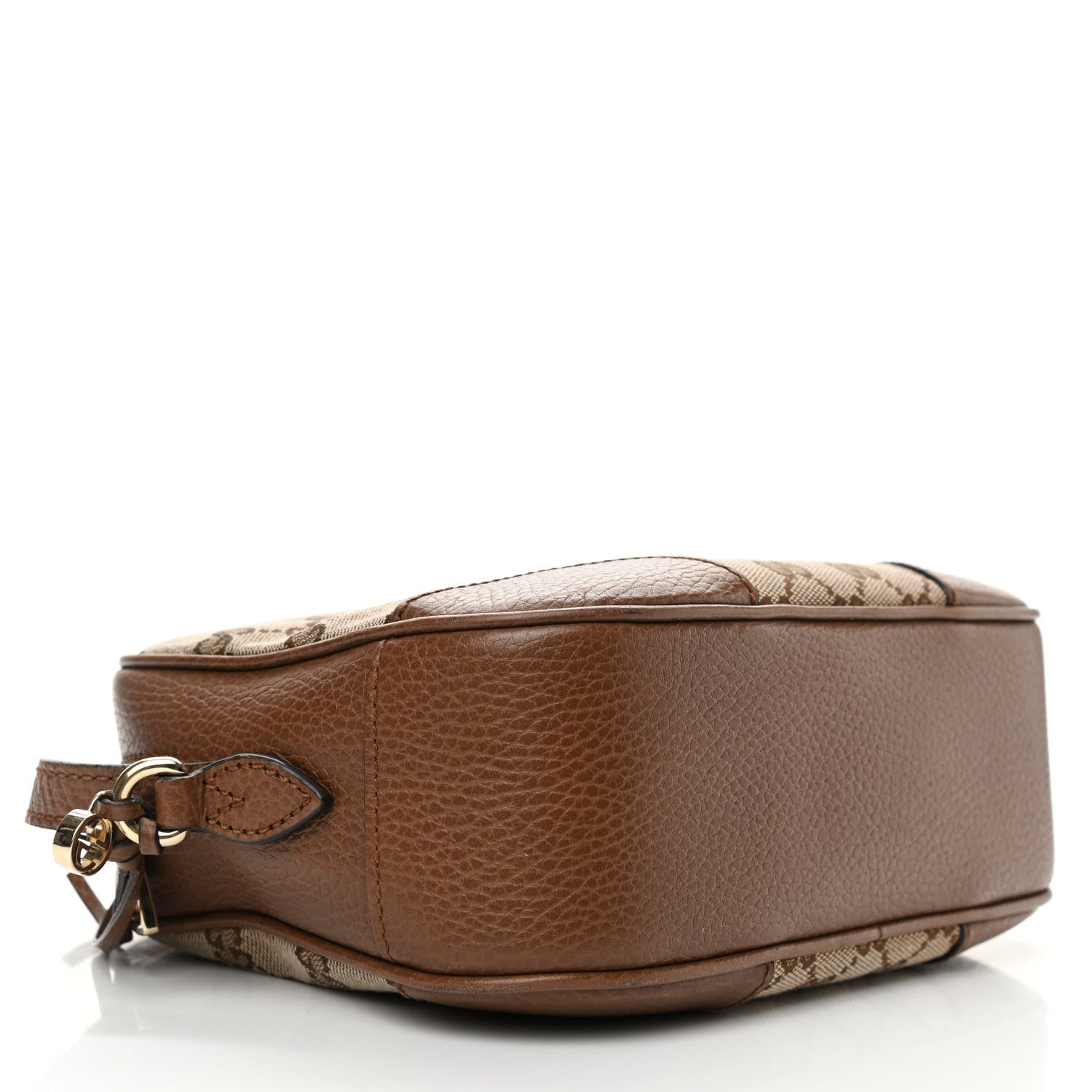 Gucci Monogram Mini Bree Messenger Bag Beige Tabacco 4 of 9