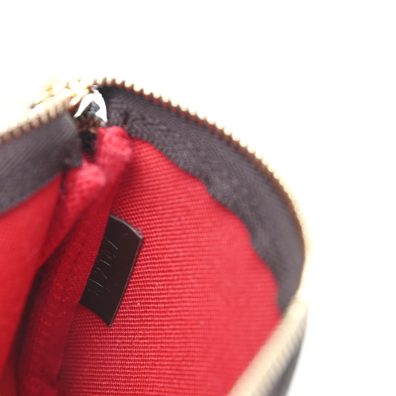 Louis Vuitton Damier Ebene Mini Pochette Accessories 7 of 9