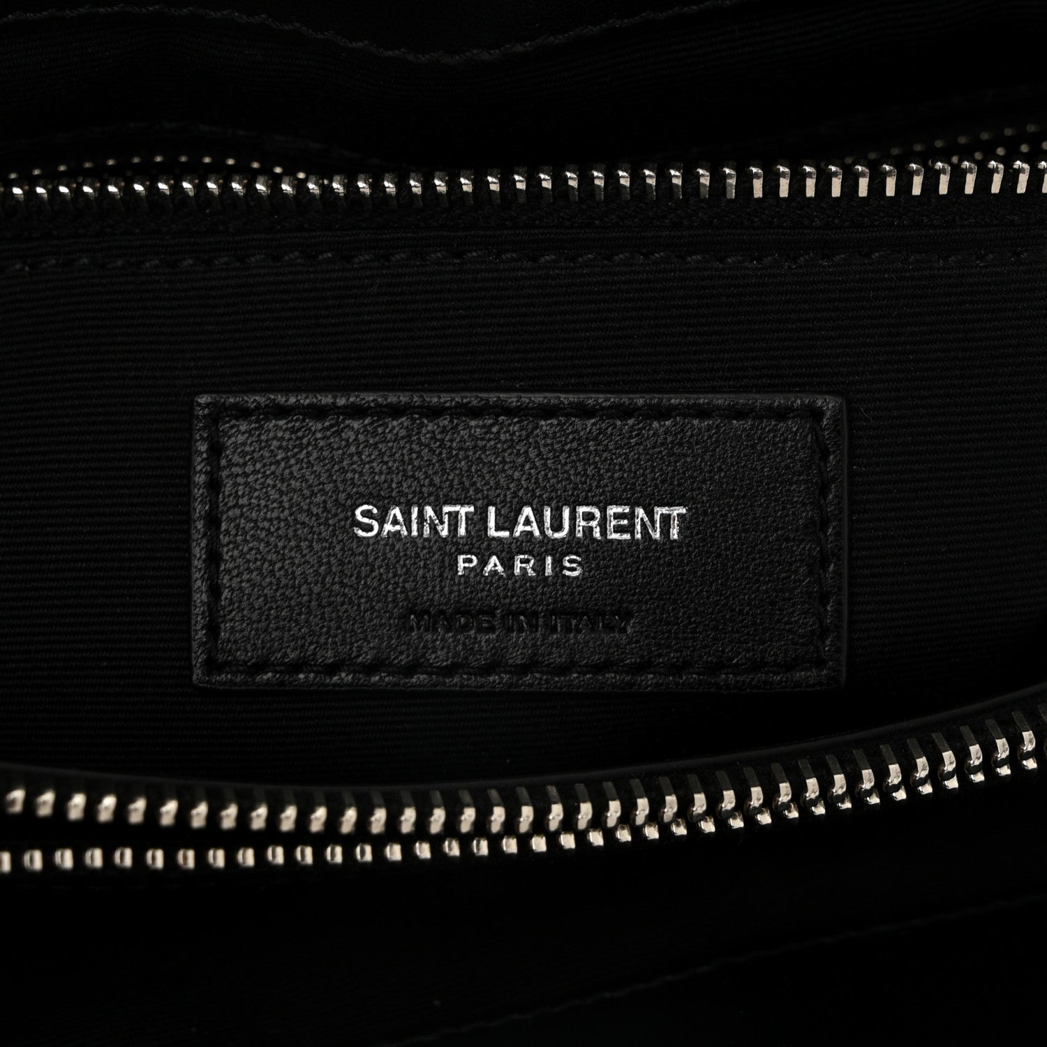 Saint Laurent Calfskin Y Quilted Monogram Medium Loulou Chain Satchel Black 6 of 10