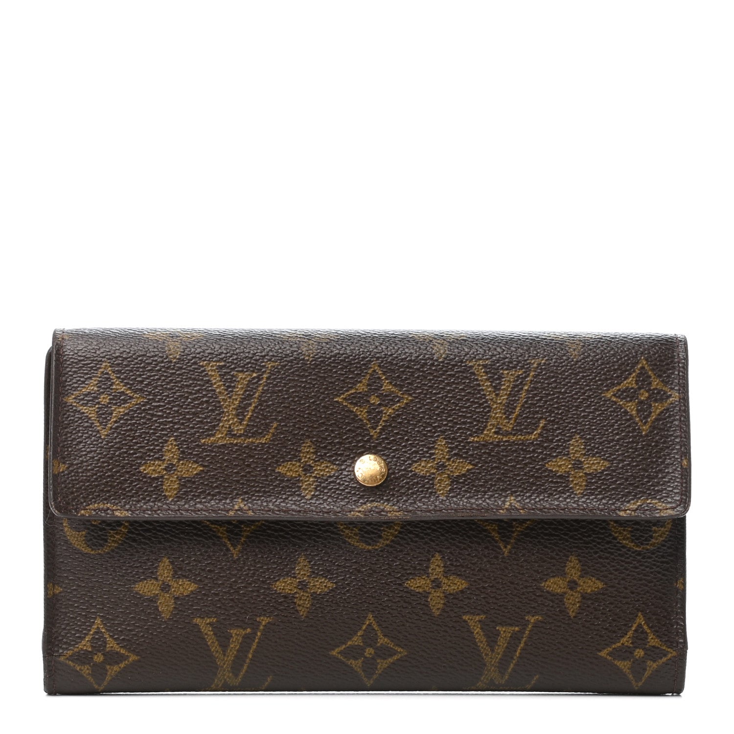 Louis Vuitton Monogram Porte Tresor International Wallet 1 of 9