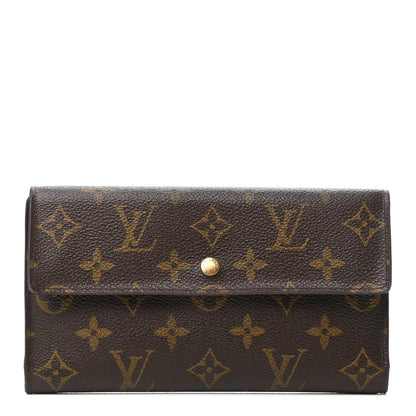 Louis Vuitton Monogram Porte Tresor International Wallet 1 of 9