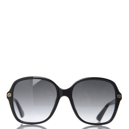 Gucci Acetate Square Frame GG0092S Sunglasses Black 3 of 7