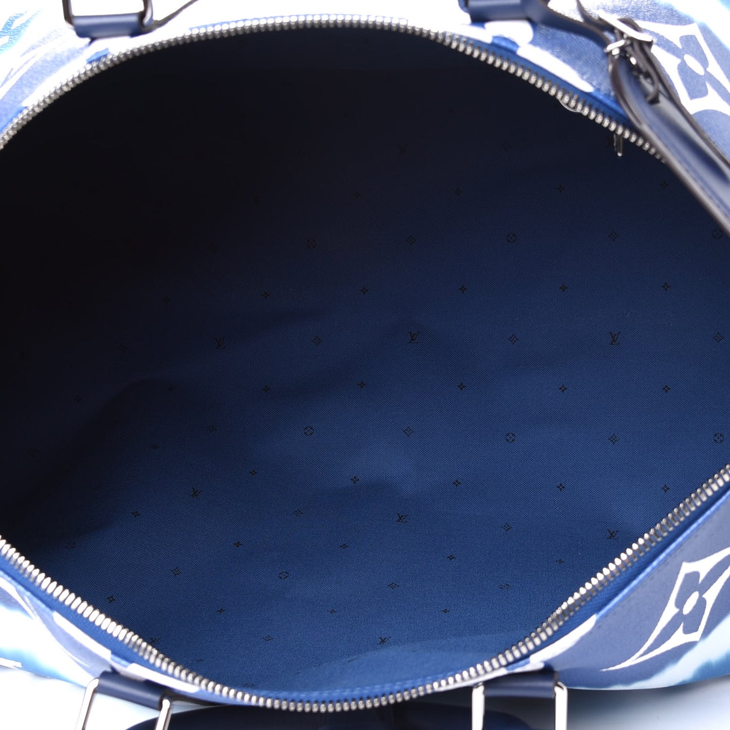 Monogram Escale Keepall Bandouliere 50 Blue