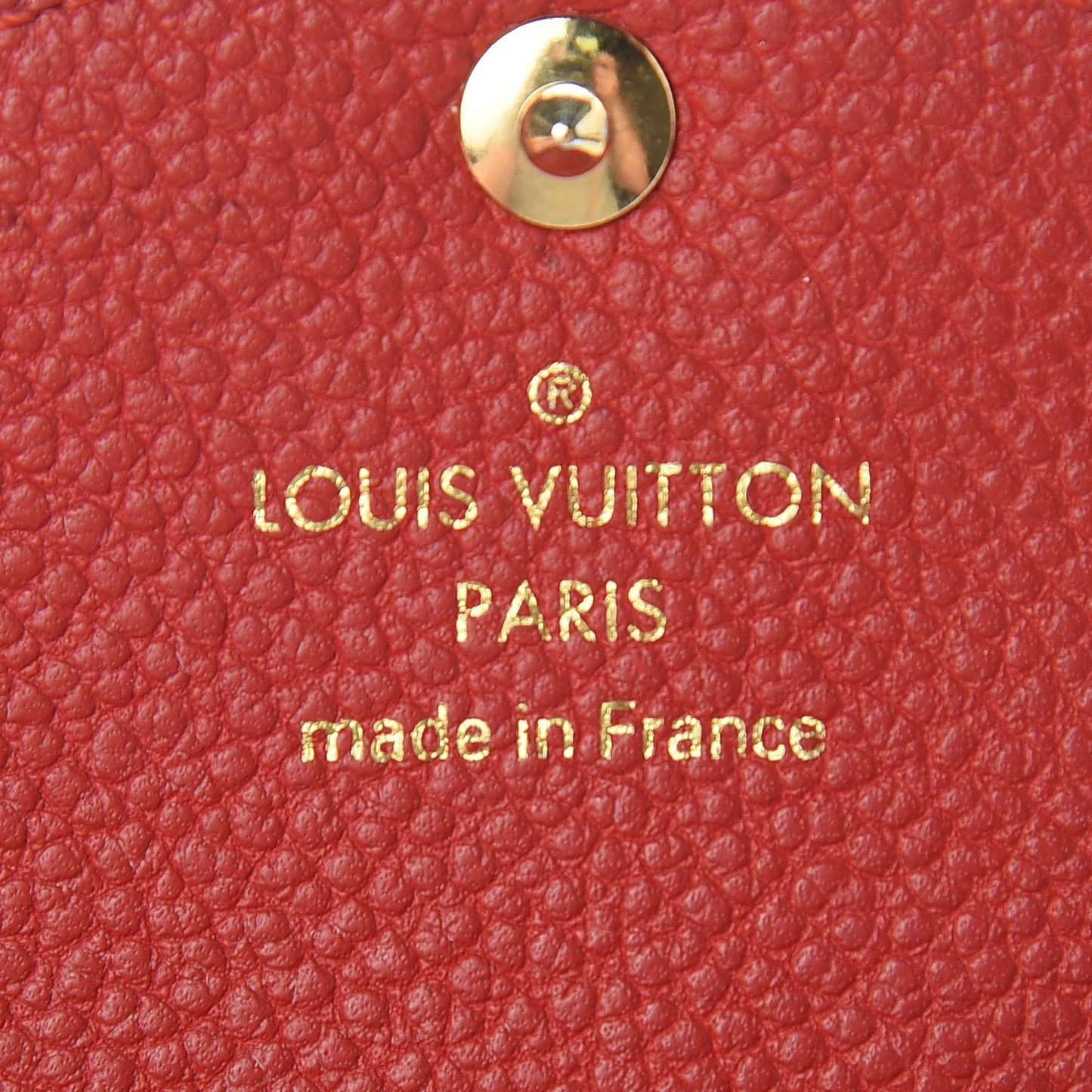 Empreinte Key Pouch Cherry